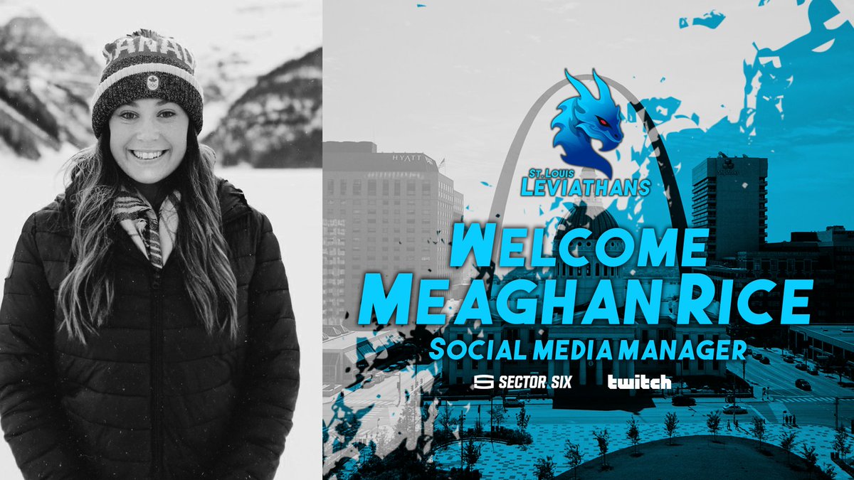 Welcome to the St. Louis Leviathans! 
Meaghan is our Social Media Manager, We are happy to have her apart of the team and are excited to see what she can bring to Esports in the Future! 
Welcome to the Family Meaghan!
Meaghan's Twitter: twitter.com/meaghanrice13
#ForTheLou #StLouis