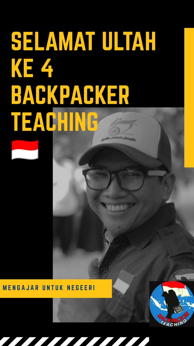 dr_bombom's tweet photo. Selamat ultah ke 4 @backpacker_tch  #hut4backpackerteaching #mengajaruntuknegeri https://t.co/WibGBIeCy2