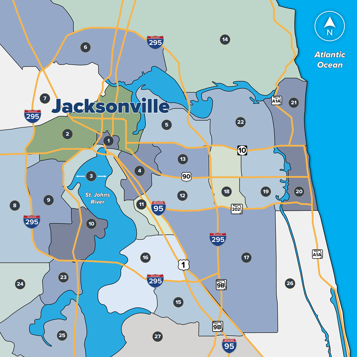 Just Multifamily is here during all of your important multifamily decision making. We gathered the latest Jax submarket data and market KPIs for you. bit.ly/3dQemyy #Jacksonville #multifamilyrealestate #realestateinvesting