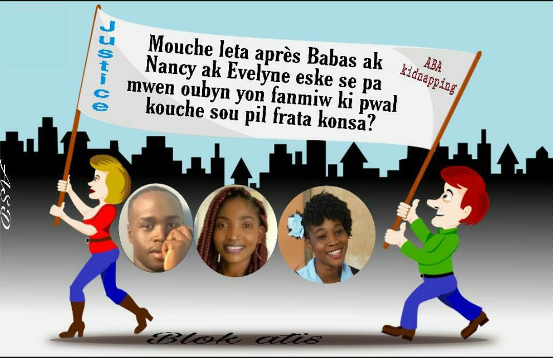 AccaauD's tweet photo. An mwey  mw fout bouke  mw pa kabab ank  leta  #JistisPouEvelyneSincere #justice #Kidnapping #ayiti #Kriminal #leta https://t.co/lB3PAgxiJG