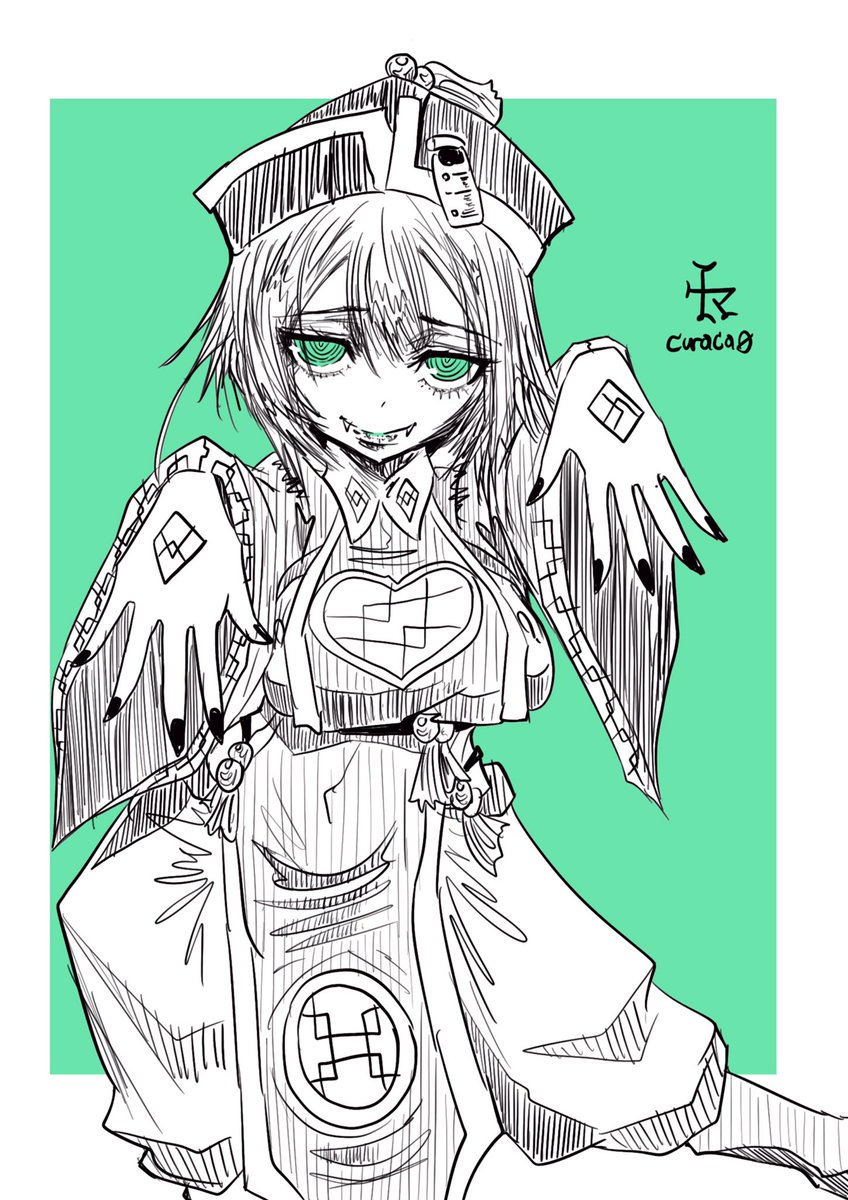 『うちの娘を描いて』企画✨
ファンタジー系きました♪
得意な枠きましたよ♪笑
元絵も描き込まれてたし、キャラ絵も2枚いただいてたので描きやすかった♪
もう少し描きたい気持ちもあったけどラフで止めておきます♪笑