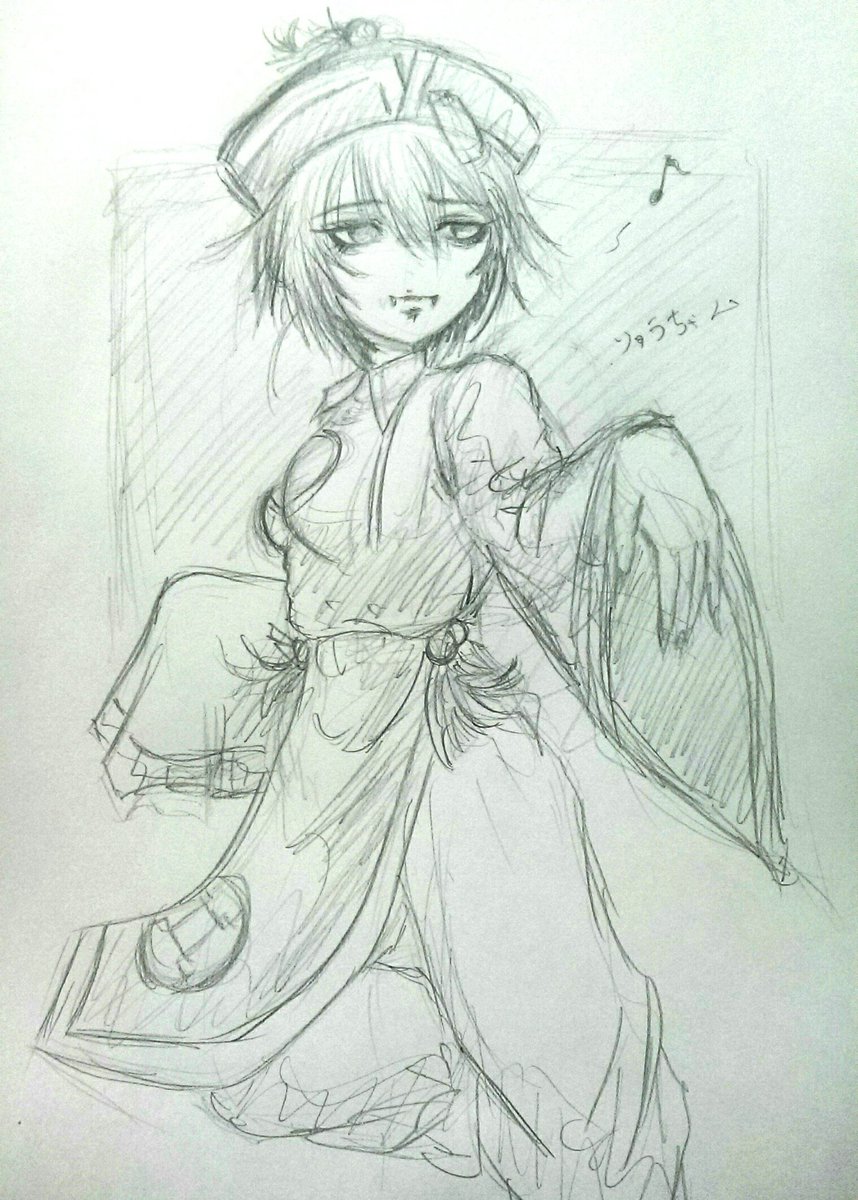 『うちの娘を描いて』企画✨
ファンタジー系きました♪
得意な枠きましたよ♪笑
元絵も描き込まれてたし、キャラ絵も2枚いただいてたので描きやすかった♪
もう少し描きたい気持ちもあったけどラフで止めておきます♪笑