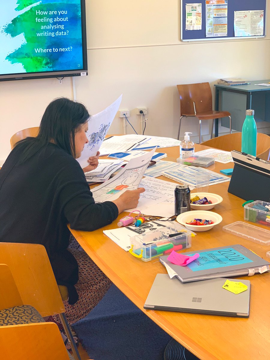 CMassey_Edu's tweet photo. Providing PL to support the Stage 2 & 3 team at Telopea PS as they unpacked student writing samples, assessed progress utilising a writing tool linked to the syllabus & progressions, & reflected on student success & teacher impact. Productive day! #EAfS #ReflectiveToBeEffective https://t.co/S7GOFRbQvq