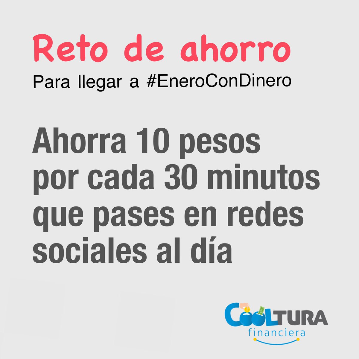 coolturafin's tweet photo. Comienza a contar a partir del momento en el que vean esta publicación y hasta el 31 de diciembre de 2020. 😎 

Vamos a llegar a #EneroConDinero https://t.co/VmnzWX9ynW