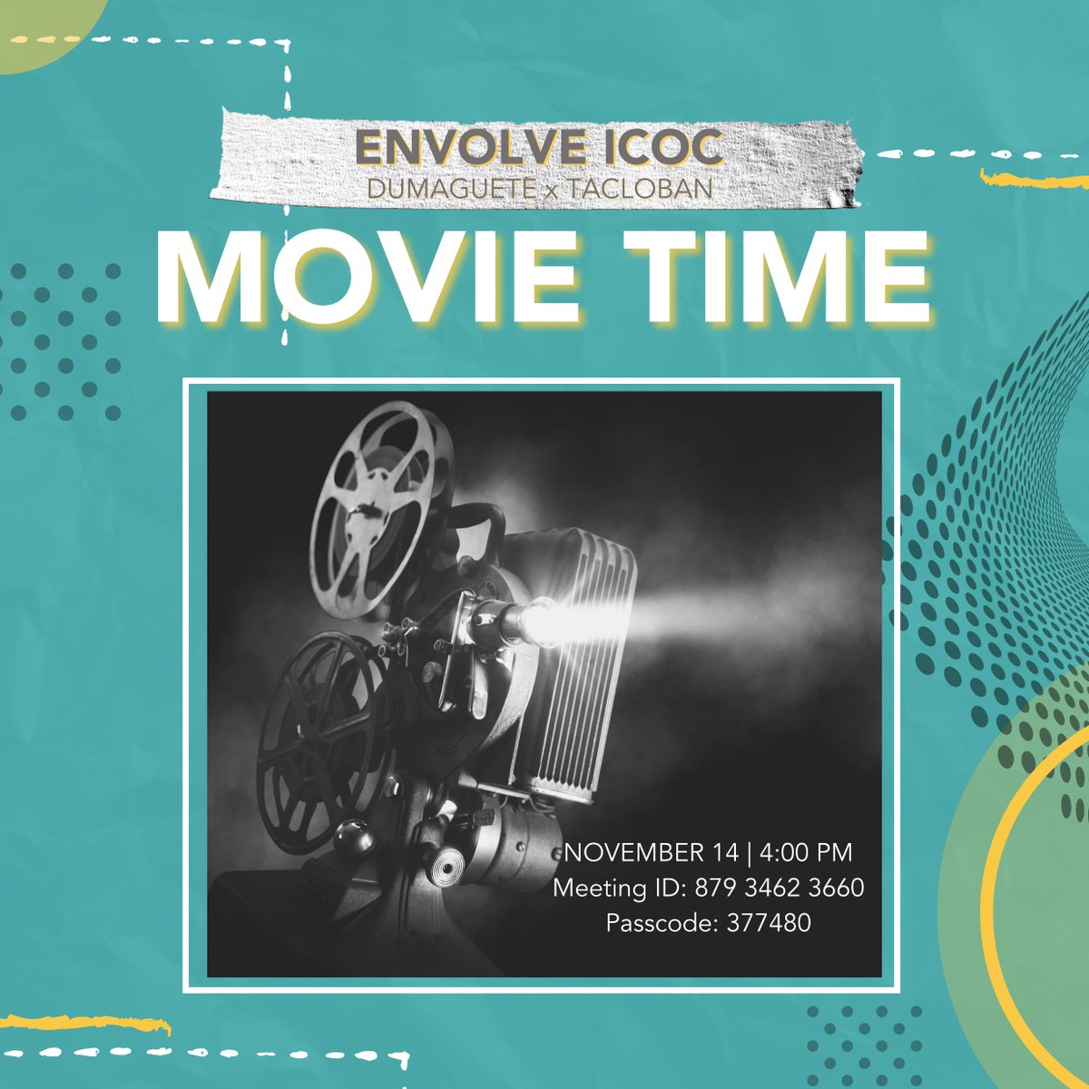 envolveicocph's tweet photo. Are you free on the weekends?
Fill your time with learning about who Jesus is in the Envolve ICOC Dumaguete x Tacloban Meets. π Happening every Saturday of November, at 4 pm on Zoom, don't miss out!
#ENVOLVEPH #ICOCPhilippines #ICOC #EnvolveMeets https://t.co/Fp9kRhLcNY