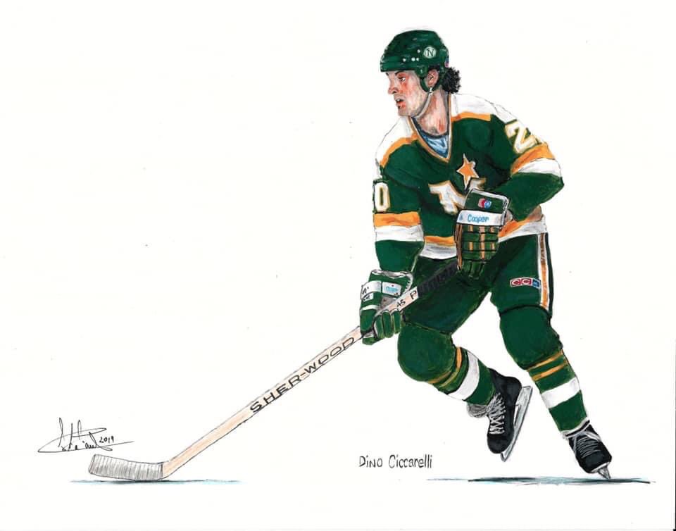 bubba58272424's tweet image. Dino Ciccarrelli painting