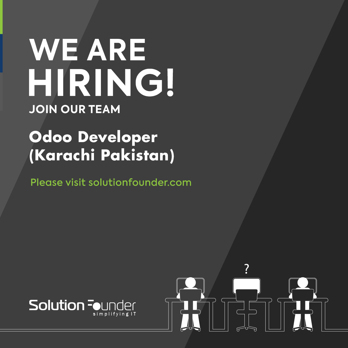 Join our team in Karachi Pakistan.