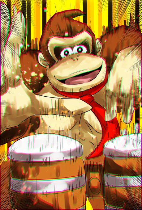 ドンキーコングのtwitterイラスト検索結果 古い順