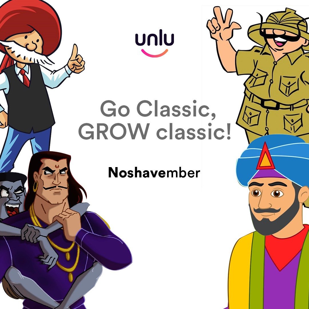 This November go classic!

#NoShaveNovember