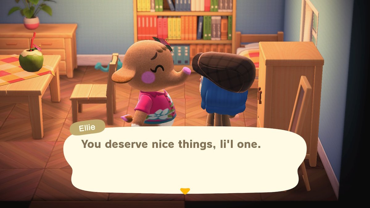 BugzhuTV's tweet photo. Thanks Ellie! I needed that. #AnimalCrossing #ACNH #NintendoSwitch https://t.co/0tlswZHUFL