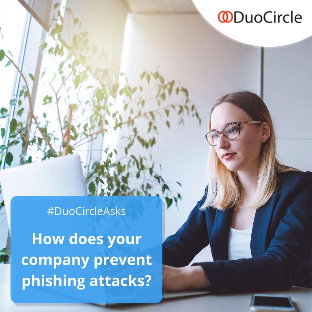 duocirclellc's tweet image. #DuoCircleAsks 🤔

🛠 Hackers who create phishing attacks are constantly changing techniques, developing different methods to trick unsuspecting users and convince them to believe their email messages are legit. 

#DuoCircle #EmailHackers #PhishingAttacks #EmailDeception