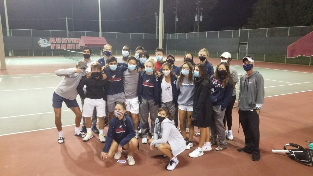 Our #7 ranked  tennis team get the Regional QF win over #13 ranked Clements 10-8 in a thriller that came down to the last couple of matches on. Next up is the Regional SF later this week. Info coming soon. #TiredNow #StillGrinding #RiseUp