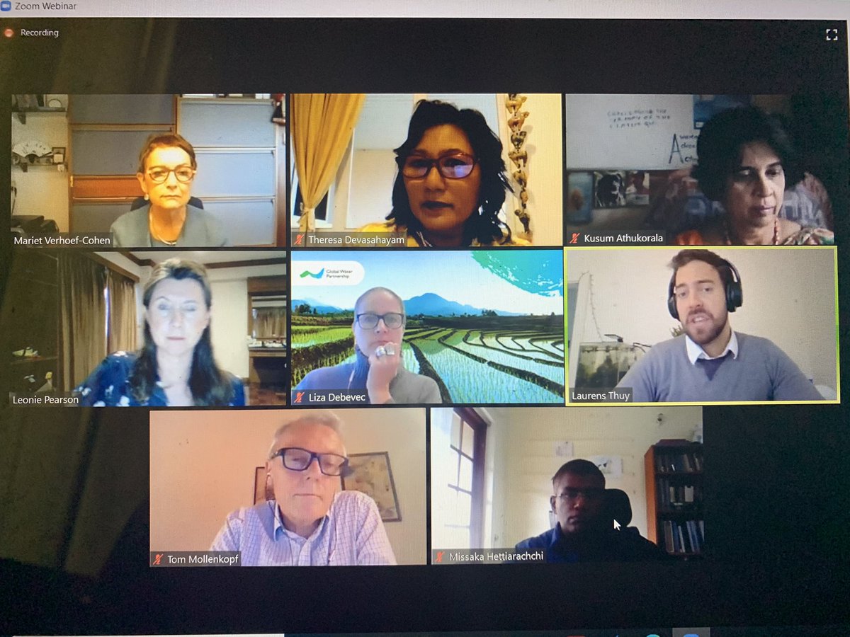 „ Nothing about them without them „ Approach ( says Global Water Partnership ) is a must to drive our synergies &amp; thrive our full potential in achieving the Sustainable Development Goals.  #YouthAndWomen #WaterAndClimateAction #TacklingTheChallenges #Changemakers #TheWayForward