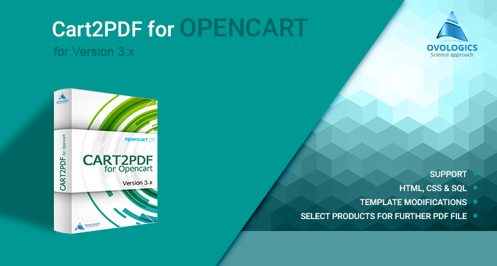 ovologics's tweet photo. ❗#Cart2PDF for #OpenCart for version 3.х
👍Is an unique online #extension that provide you with possibility to create #PDFCatalog from the list of #products placed in your #ShoppingCart.😉
🛒https://t.co/wkVB2J4URv
🛒https://t.co/TWUrfPGaBb
#Ovologis #Modulel #ecommerce #PDF https://t.co/NuMYPgg2sp