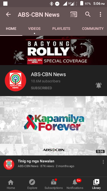 ABS-CBN News and ANC24/7 Youtube Channels we're back OMG😱

Thank you lord mga Kapamilya🙏❤💚💙