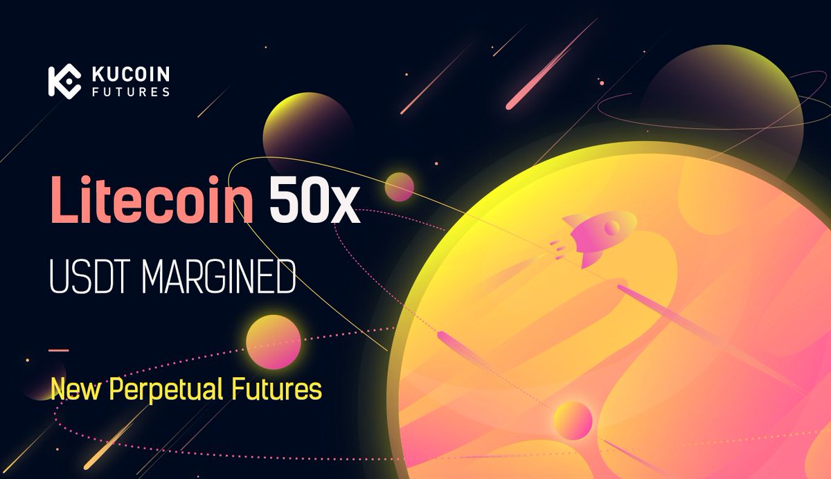 KuCoinFutures's tweet photo. #KuCoinFutures has launched #Litecoin $LTC Perpetual Futures, supporting 1-50x leverage

Trade NOW!➡️ https://t.co/B2nkOvd7oz

Details: https://t.co/ehFg18FdHb https://t.co/5yMm7yleqr