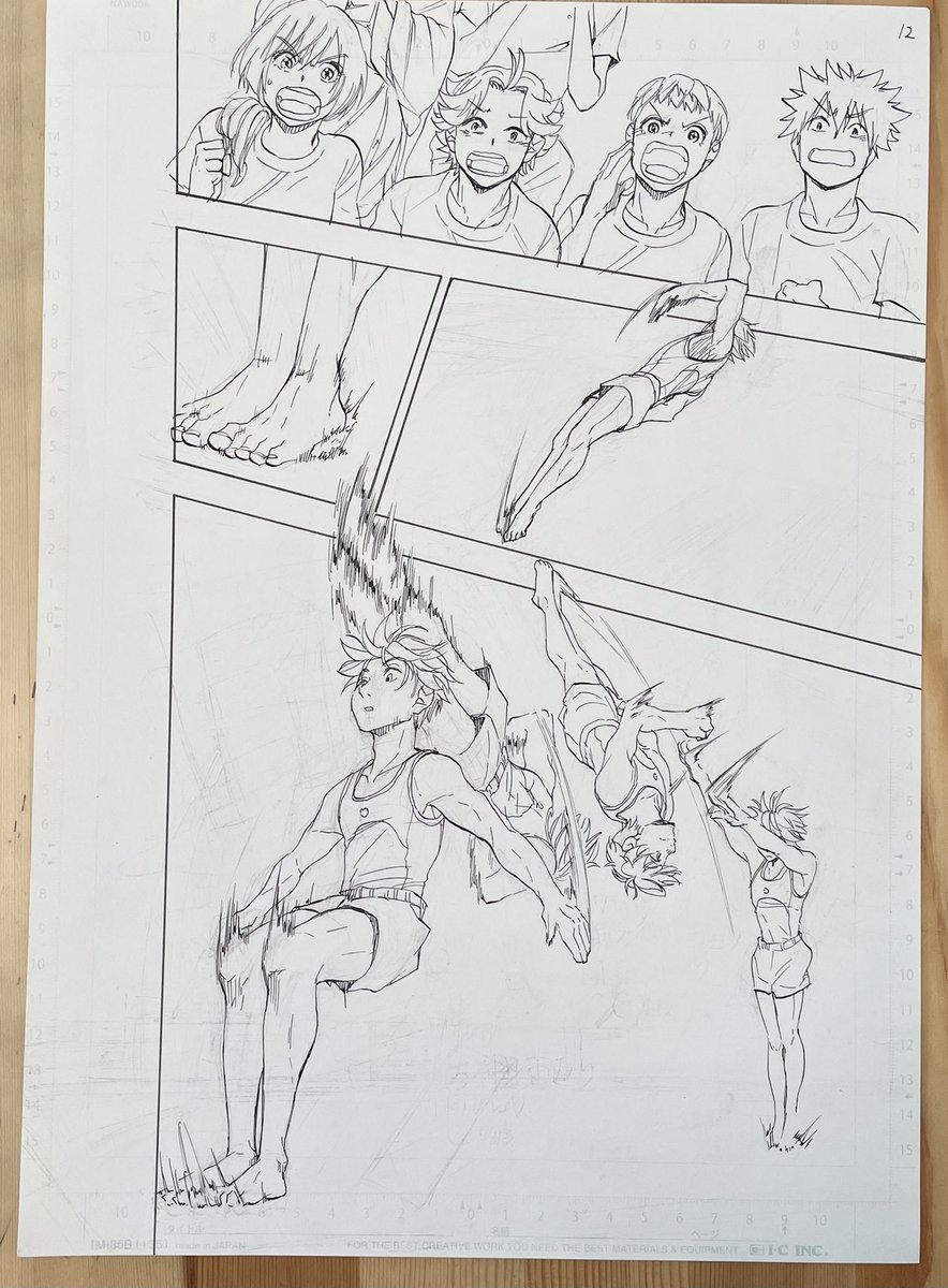 44話のレッドの演技の時も描きましたが、ゆかの技と技の間をつなぐ側転や前転の動きもすごく好きです。

#ムーンランド 78話
https://t.co/hyns9qefBY

第1話はこちら↓
https://t.co/hewySJ8loP 