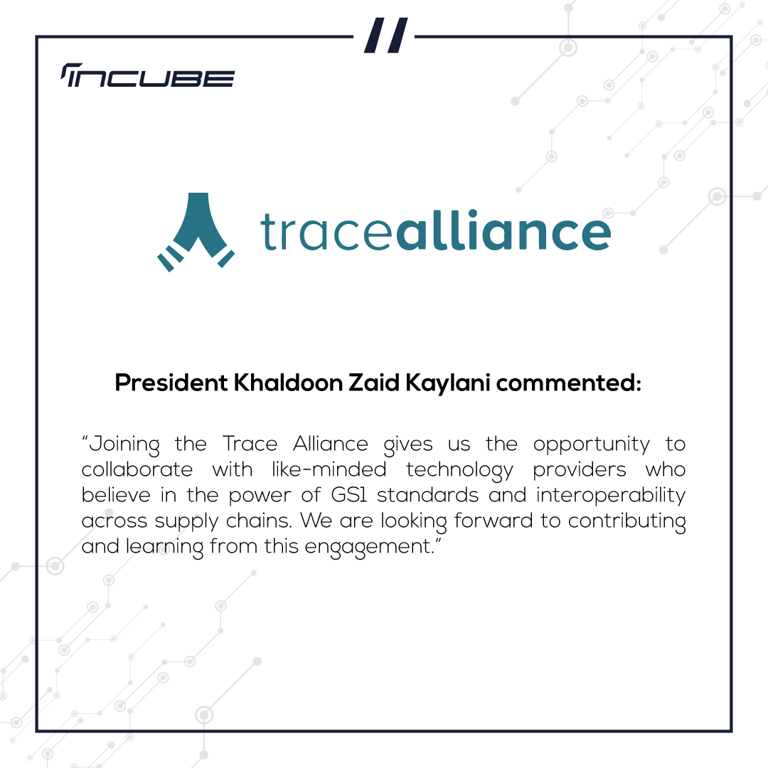 INCUBEFZCO's tweet photo. " proud to announce InCube joining ( Trace Alliance )
to know more plaese follow the link.
https://t.co/4VsyN5IHae
@trace_alliance
#Future_of_technology #InCube2020 #marketing #InCube #InCubeProducts #blockchaintechnology #foodsupplychain #collaboration #knowledgesharing โ https://t.co/DKeOVAMjnb