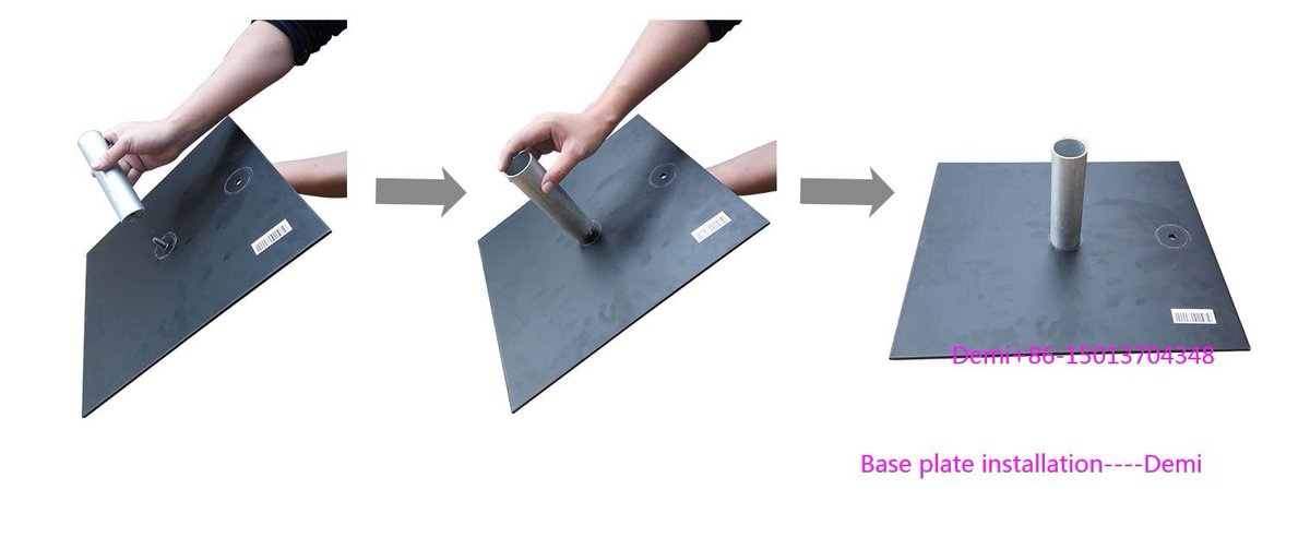 DemiCla45705787's tweet image. 400mm Pin for base plate installation

#Pipedrape #base #backdrop