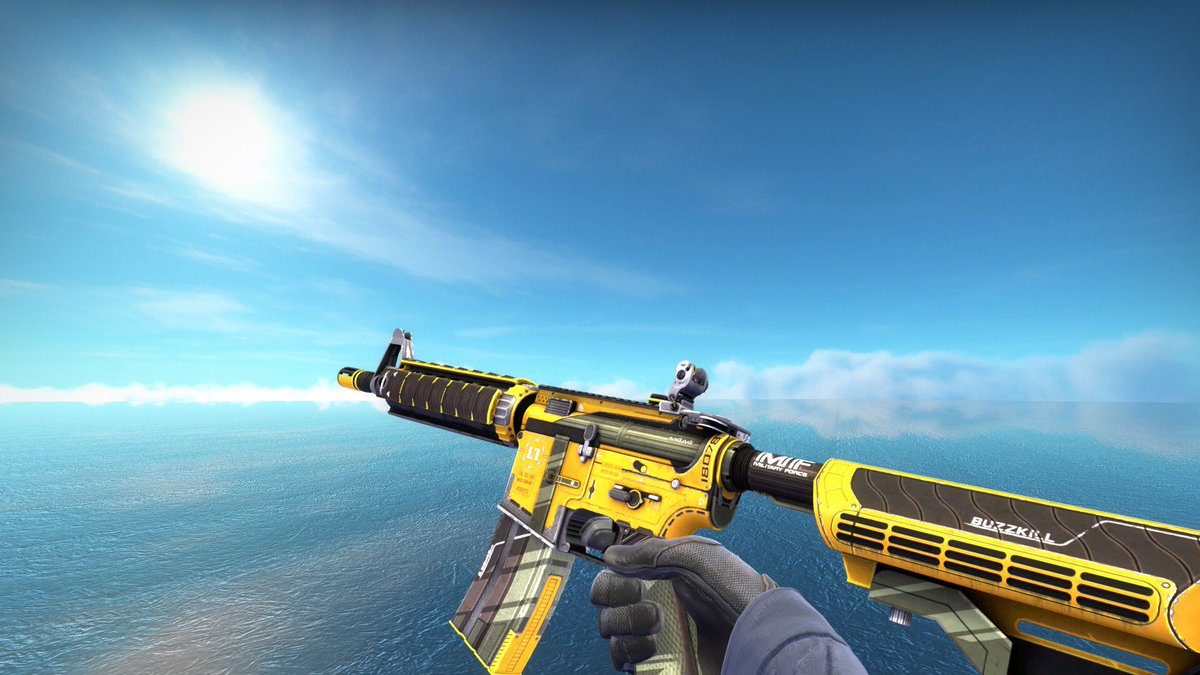 Einfach so hab ich mich entschieden zur Relegation meine

🔺 M4A4 - Buzz Kill (FT) 

zu verlosen. Um dran teilzunehmen, einfach: 

🔺 mir folgen <a href="/preddycs/">pREDDY</a>
🔺 retweeten

Giveaway endet am 17.11.20 um 20:00.
Ich poste den Gewinner auf Twitter und schreibe ihn dann an :) 

glhf