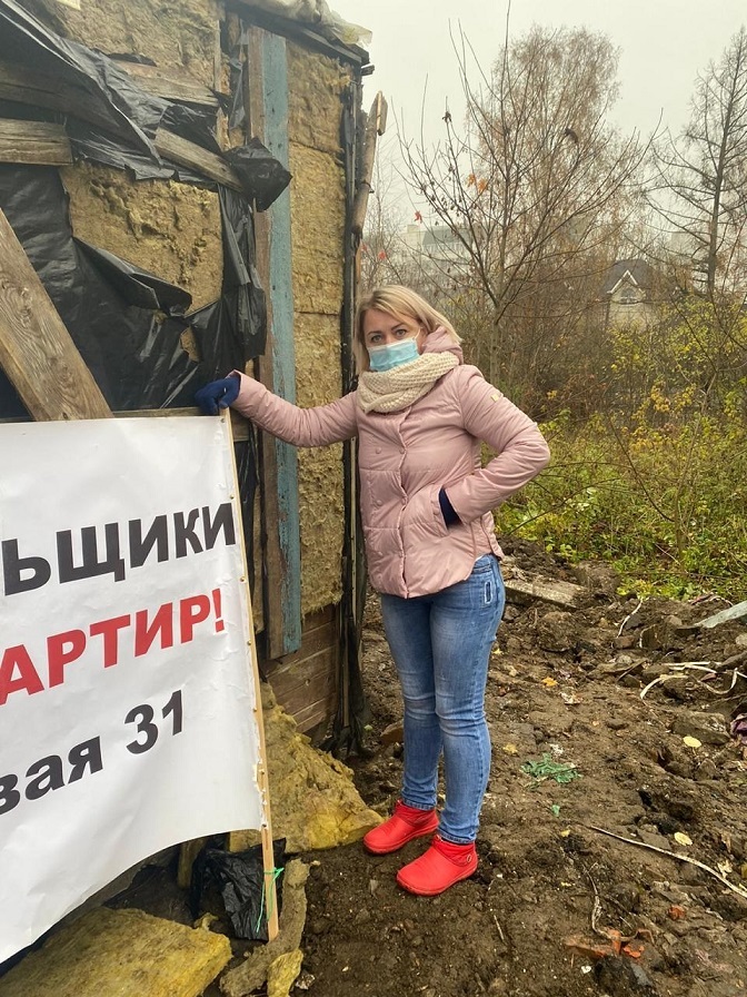 #Химки #Сходня В Сходне проходит акция протеста, люди заселились в бытовку ecmo.ru/news/v-shodne-…