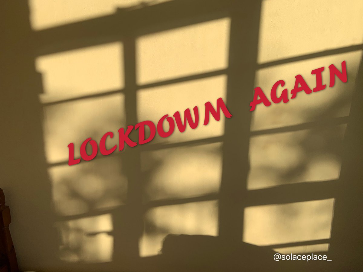 solaceplace_'s tweet photo. UK lockdown again....
I feel that all the beautiful things in the world outside are trapped within the window frame. #MentalHealthAwareness #MentalHealth #yourmindmatter https://t.co/Q10kcm5fuG