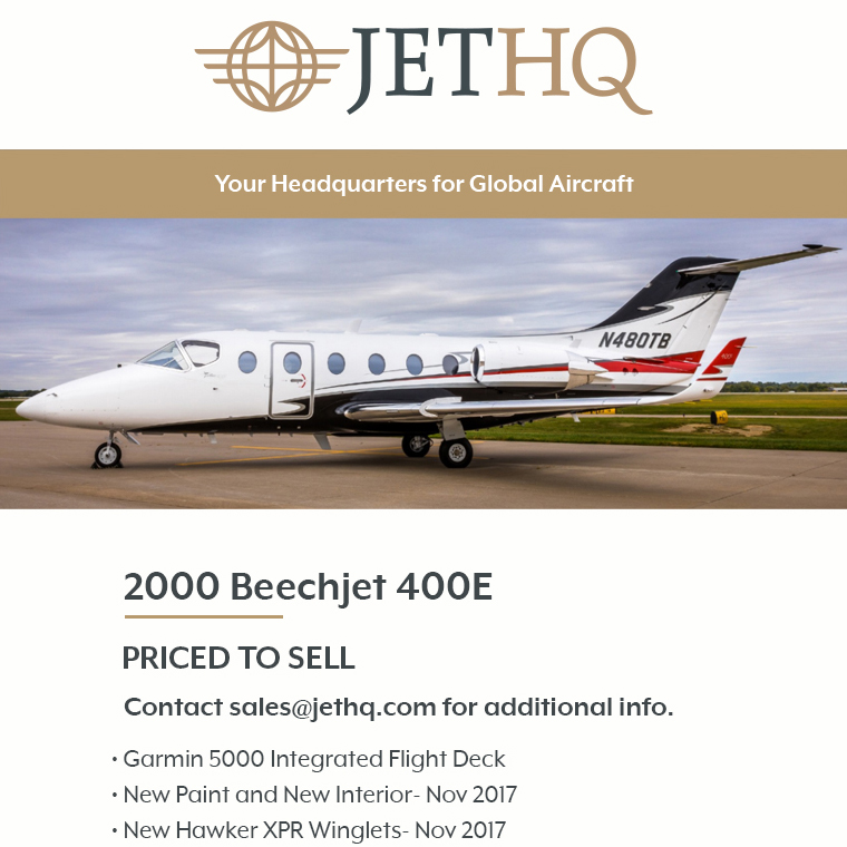 leader_luxury's tweet photo. 2000 #Beechjet #400E ready to deliver at @JetHQAv
New paint and new interior
New Hawker XPR winglets
More details at: https://t.co/omV1EtUmrJ
#bizjet #bizav #aircraftforsale #privatejet #privateflying #jetforsale #businessaviation https://t.co/fHdgsFY4Xx