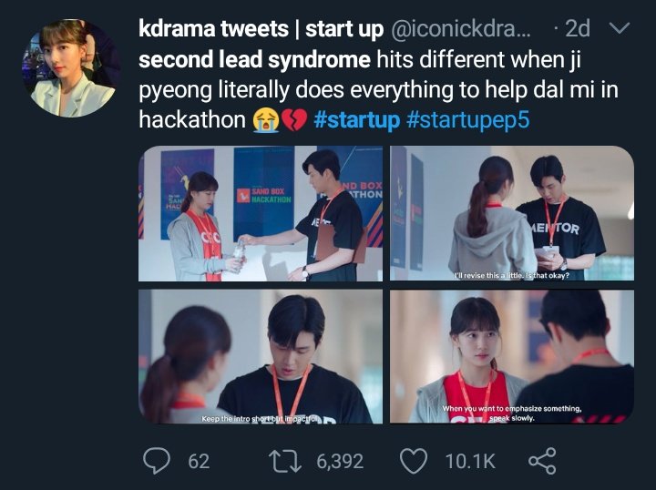okay i get it, seonho is the actor of the moment but second lead syndrome hype tweets aren't helping especially if they're starting to blur the real concept & intention of the drama. sooner or later, viewers will define the drama according to the endgame and it's gonna be messy.