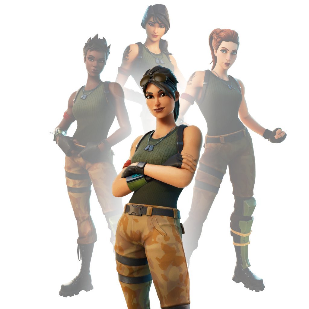 HYPEX's tweet photo. ICYMI: The default skins will return as bundles in the item shop, also with the first ever colors https://t.co/2xAsDbktOo