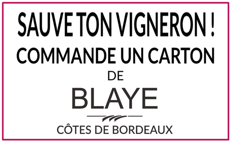 Vous ne pouvez plus venir à la rencontre des #vignerons de #BlayeCôtesdeBordeaux… Aucun souci, pendant le #confinement ce sont les vignerons qui viennent à vous !

Passez #commande et faites-vous livrer directement par nos vignerons des cartons de #vins. 🍷😉

#sauvetonvigneron