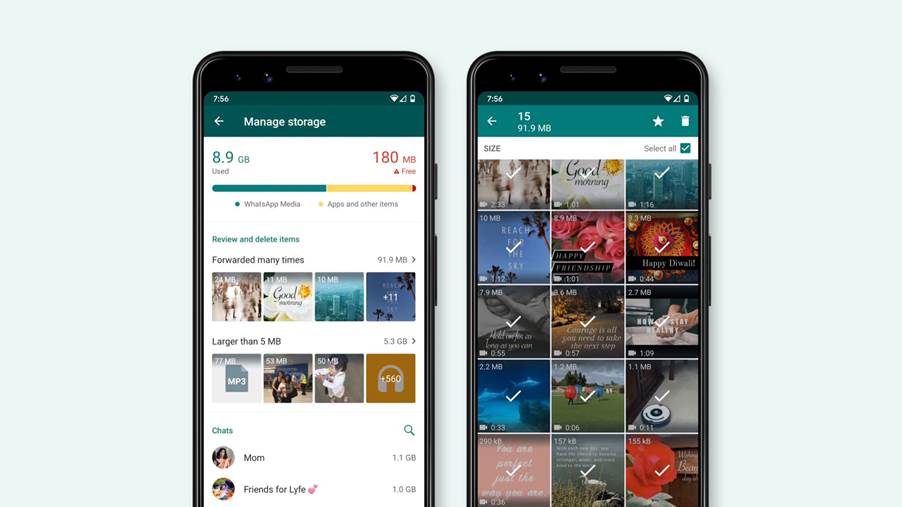 WhatsApp trick makes it much easier to free up storage space on your phone