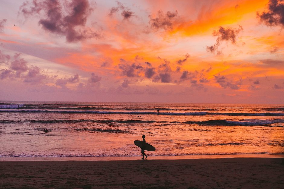 BaliChillhouse's tweet photo. Sunset surfing is hands down one of the best things in the world! https://t.co/WeZ0iRN6l6
