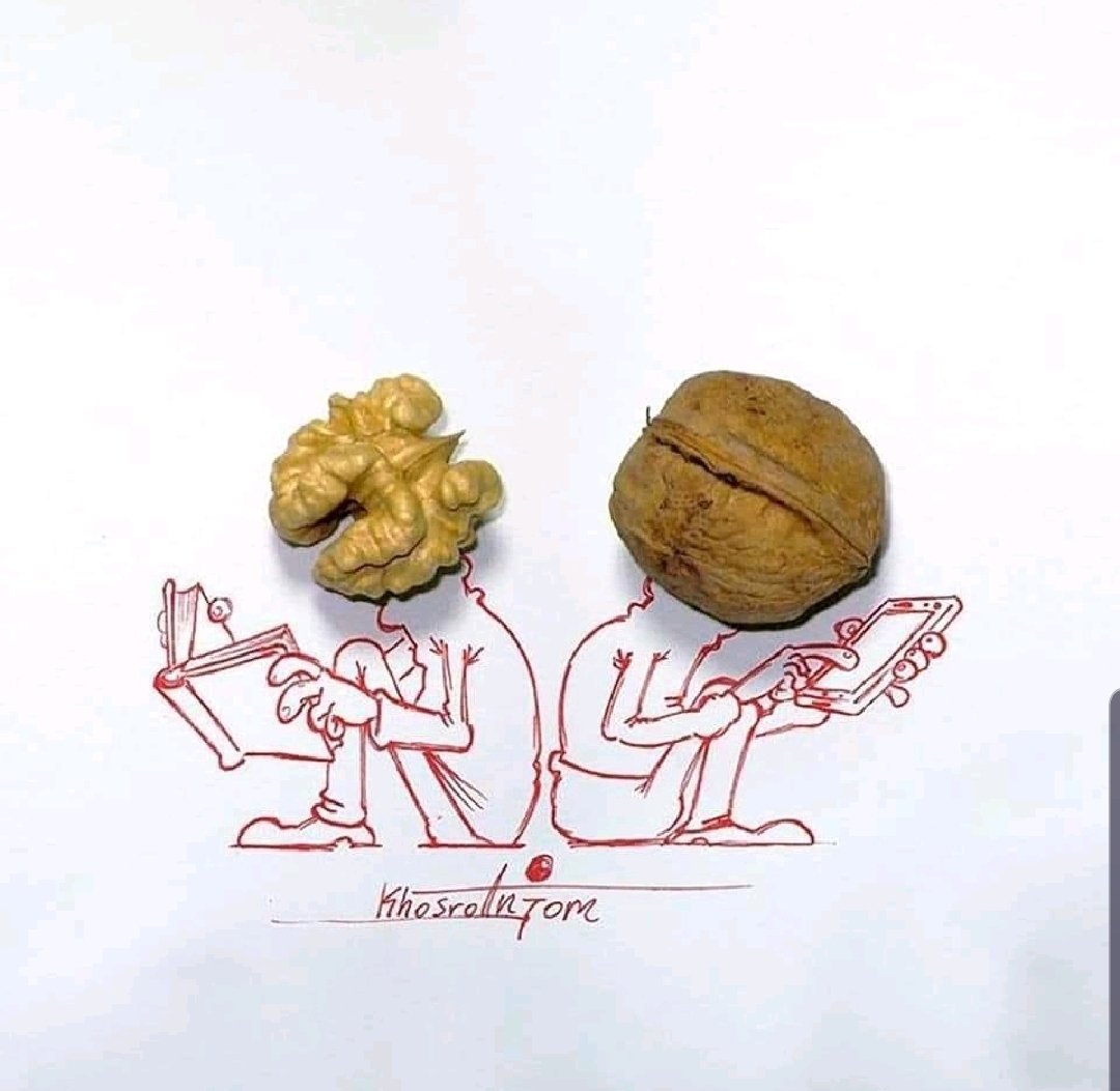 kawecki_maciej's tweet image. Mózg podobno lubi orzechy. Ale nie lubi łupinek orzecha. Świetna grafika.