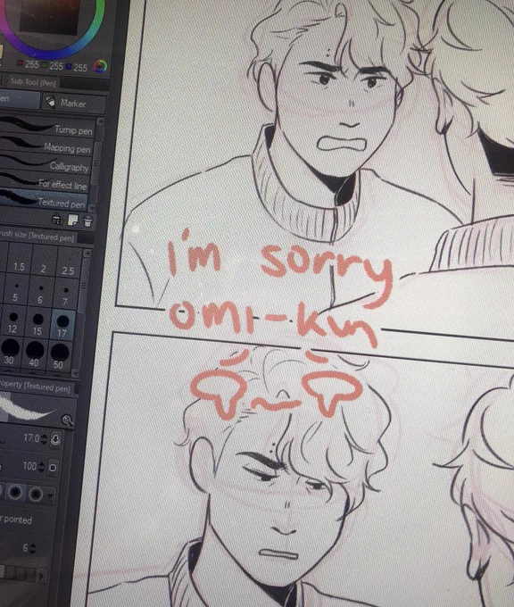 working on something angsty ? 