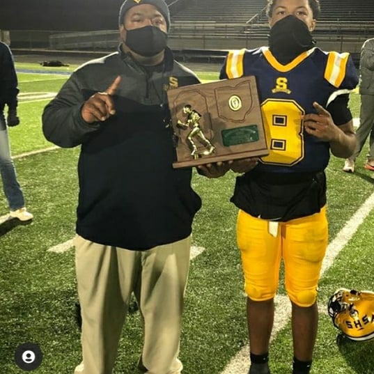 Back 2 Back Div1 Region2 Champions! By the way Happy 17th Birthday son!! #ProudPops #StudentAthlete