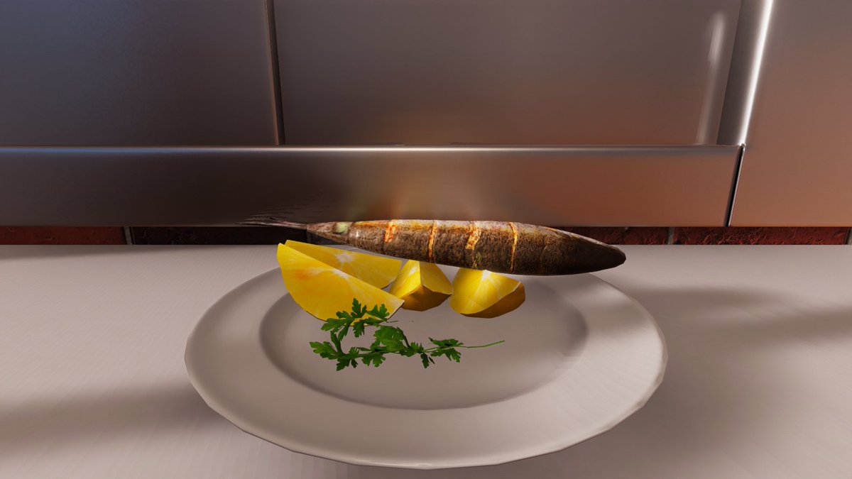 Renotrigger's tweet image. Check out my culinary masterpiece! #CookingSimulator
