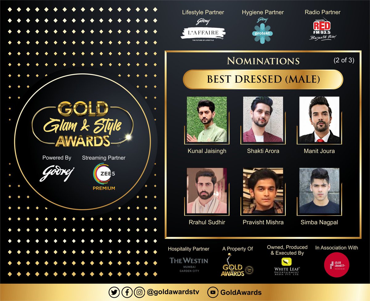 goldawardsTV's tweet photo. Voting now open for the #bestdressedactor male (TV, OTT &amp; Social Media) please go to the link in the bio and start voting. #goldglamandstyleawards 🙌🙌 coming soon @goldawardsTV @Celebconnect32 @Whiteleafent1 👍👍 https://t.co/90GTGhsUPh