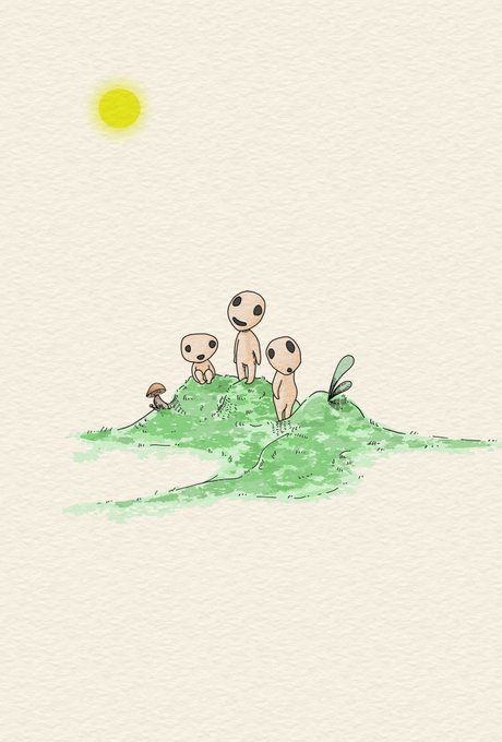 ジブリ 高画質 のtwitterイラスト検索結果
