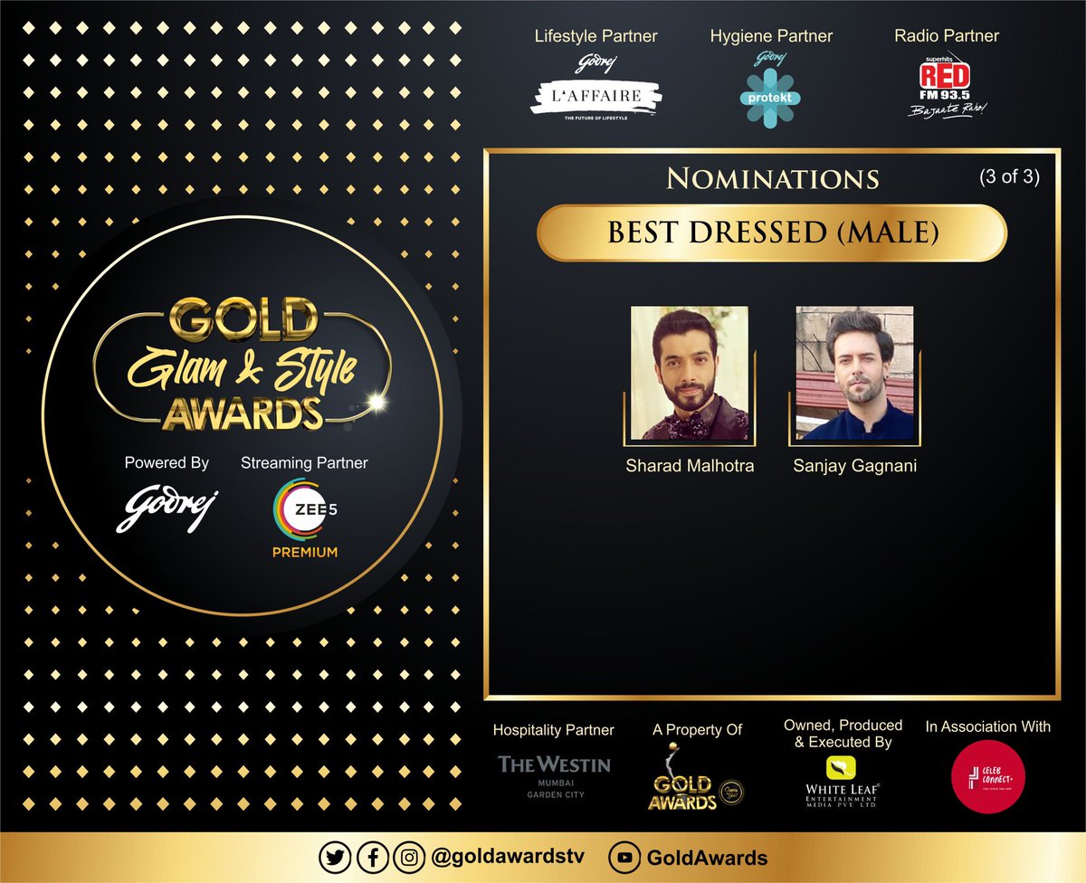 VikasKalantri's tweet photo. Voting now open for the #bestdressedactor male (TV, OTT &amp; Social Media) please go to the link https://t.co/1oE3TmX1lt and start voting. #goldglamandstyleawards 🙌🙌 coming soon @goldawardsTV @Celebconnect32 @Whiteleafent1 👍👍 https://t.co/Rl9AkHX5S5
