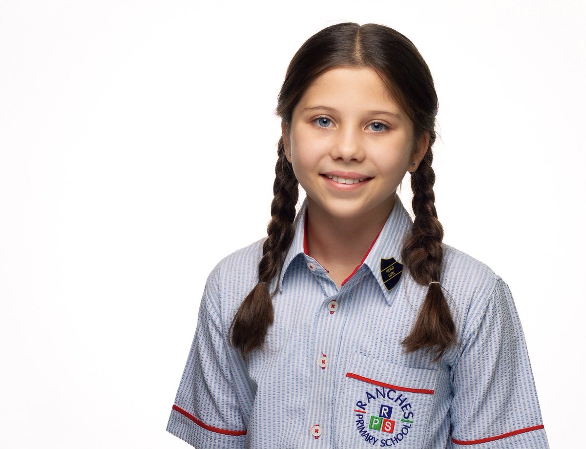 RPSDubai's tweet photo. Ladies and gentlemen- introducing Ranches Primary School’s Head Girl and Head Boy for 2020-2021 ....Viktoria and Seif https://t.co/64N3CPZqSl