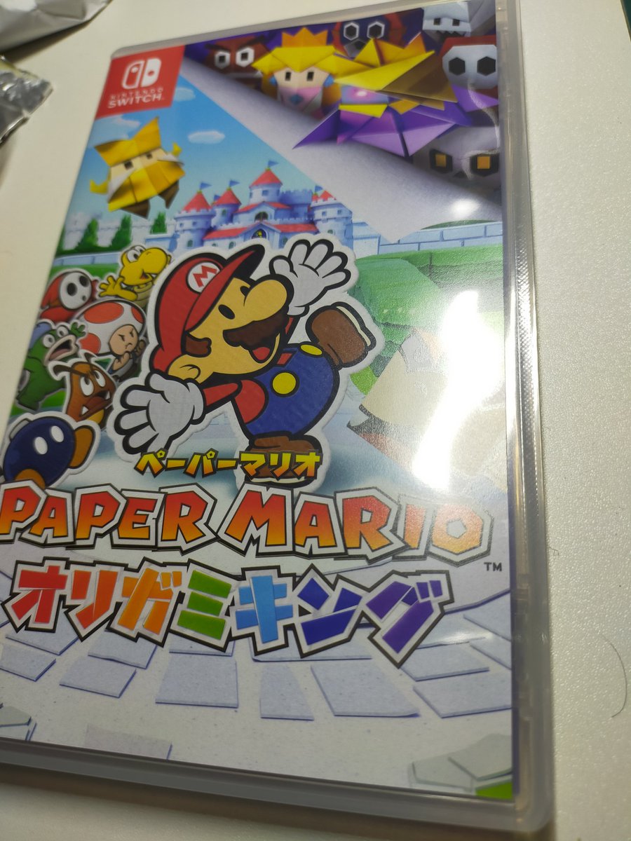 Amakaze ゲーム実況 配信 今日から ペーパーマリオオリガミキングの動画作っていきます 64やゲーム キューブのペーパーマリオは名作でしたね 今作も面白いと聞いているので楽しみです