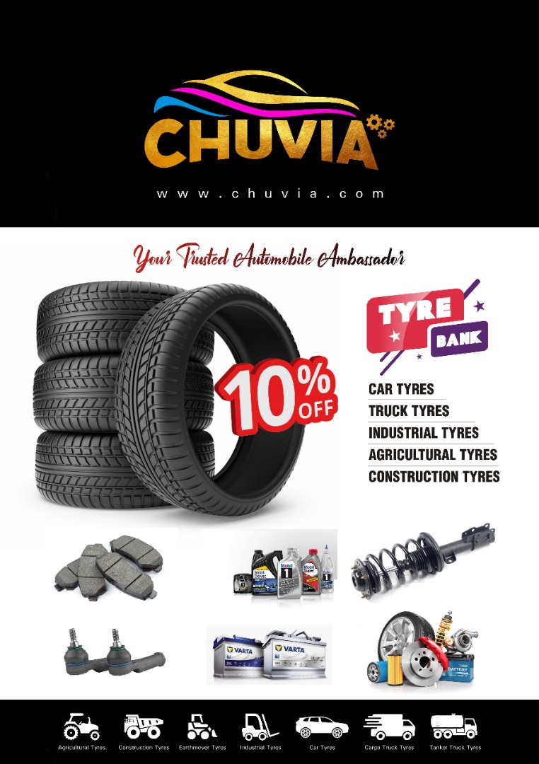 Chuvia_Autos's tweet photo. @TundeEddnut We're Chuvia Auto Masters Limited, we deal on Tyres, batteries, Lubricants, genuine spare parts in Lekki, Lagos Nigeria... 08060349007, 09016000001-2. https://t.co/BLpTj2Ld07 https://t.co/7erGb749Ji