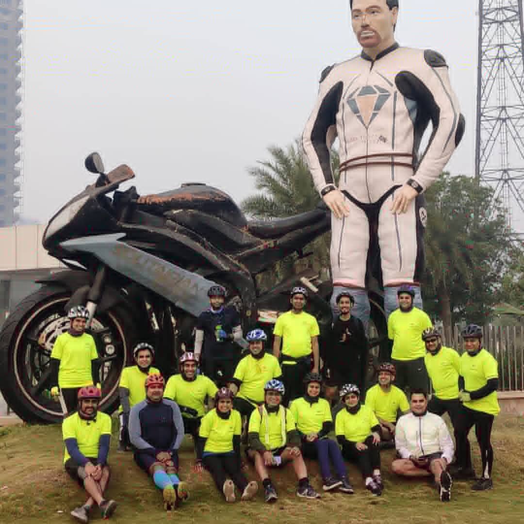 CyclingNec's tweet photo. @CyclingNec 
@TOINoida 
@noida_authority 

Trip to #Budhinternationalcircuit https://t.co/u3uJJjC4a0