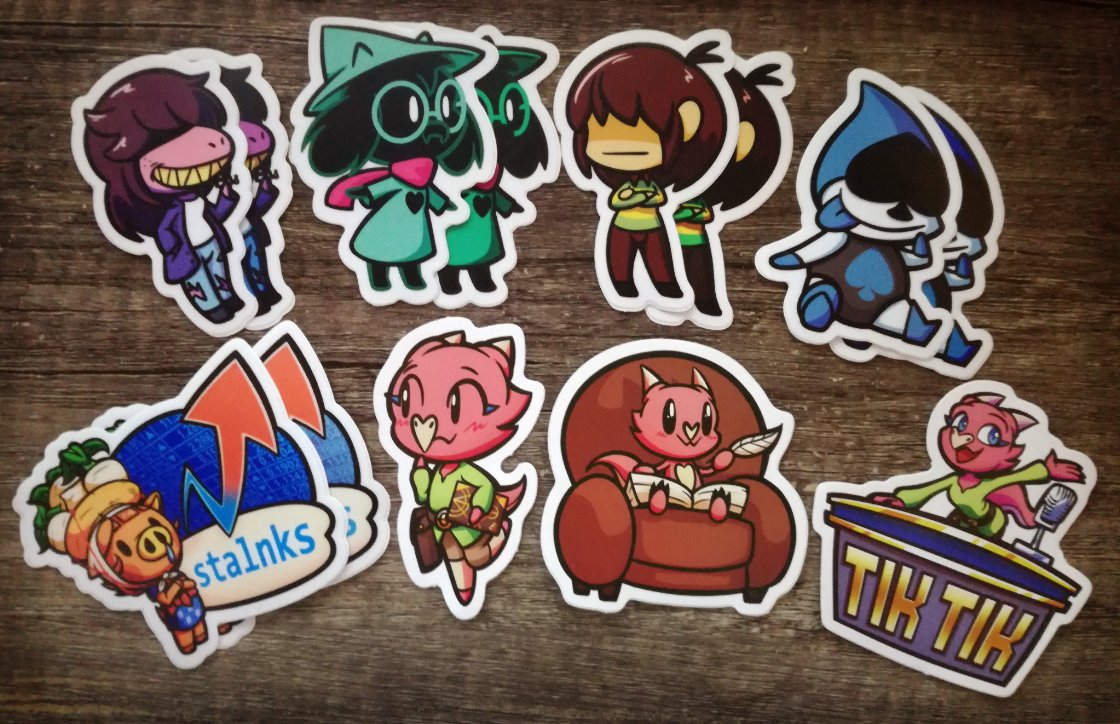 FlamingGaraco's tweet photo. 💖200 FOLLOWER GIVEAWAY💖

To show my appreciation for y'all, 1 lucky winner will recieve one of each of my stickers, plus a design not yet released!

To win:
🔸MUST be following
🔸RT this tweet

Ends 00:00 (GMT) 10th of Nov.
Winner will be DM'd and must respond within 7 days. https://t.co/NNaSbkCrUF
