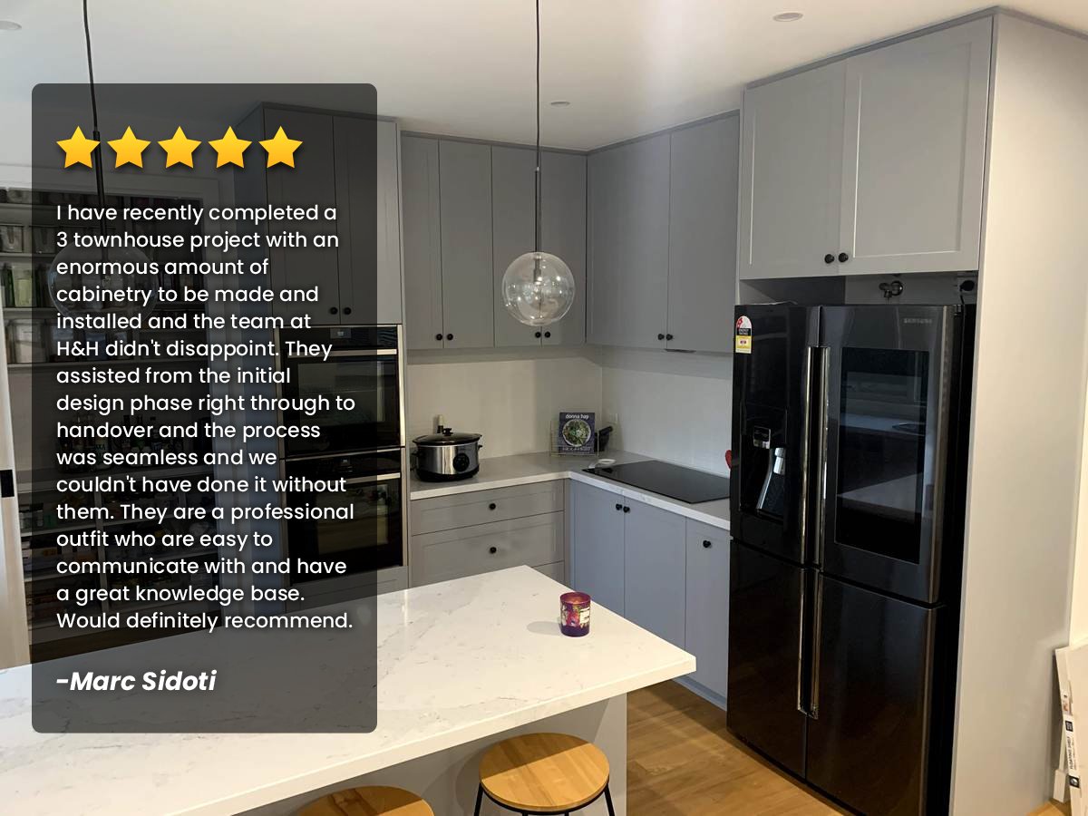 hhcabinetsau's tweet photo. We love a happy customer! It was a pleasure to work with Marc on his townhouse project. We loved being involved from the design stage of the project to the end.

#kitchenrenovation #kitchendesign #cabinetmaker #happycustomer https://t.co/6IgW2CDgKF