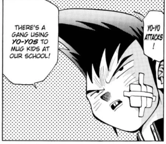 sometimes yugioh is good sometimes it's yo-yo street gangs 