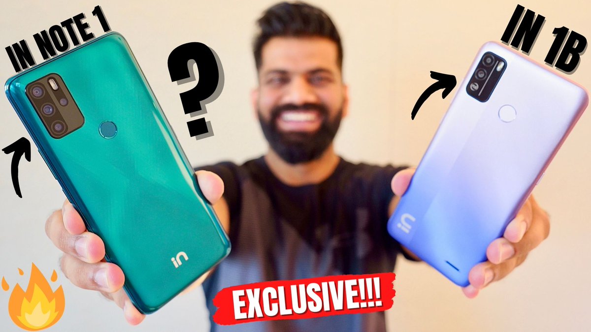 TechnicalGuruji's tweet photo. *EXCLUSIVE* 
Micromax IN 1B &amp; IN Note 1 EXCLUSIVE First Look - Killer Deal!!! #INForIndia #MicromaxIsBack🔥🔥🔥 https://t.co/NLpmKnuwv1 via @YouTubeIndia 
LIKE, RT and SHARE!!! https://t.co/a6oKOoDrnD