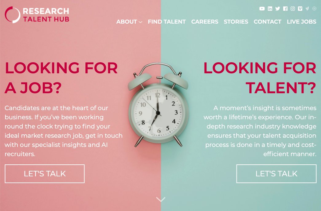 knowndesignco's tweet photo. Just launched @ResearchTalent London. #custom #website #design & #webdevelopment View: https://t.co/cx7ZPZsrYo
#webdesign #websitedesign #Wordpress #development #webdev #code #coder #brandingagency #branding #logodesign #logo #web #graphicdesign #knowndesignco https://t.co/1XEXibGhXU