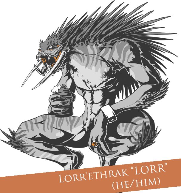 Kaiju_Noir's tweet photo. While not one of the main characters of Kaiju Noir plenty of folx are talking about how much they like Lorr'ethrak
Lorr (to anyone who calls him a friend) isn't the most friendly kaiju out there, but if you buy him a drink who knows what secrets he might part with
#kaijunoir https://t.co/hqJ3TqA5ON