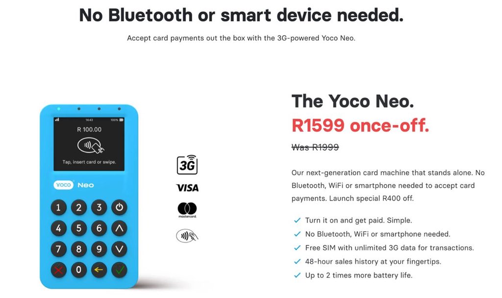 LocalWhy's tweet photo. @Yoco_ZA is defining the future .. be part of it .. Get your Neo and get paid with no hustle. https://t.co/JMWwsrcGTm
